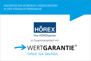 Logo HÖREX und Wertgarantie